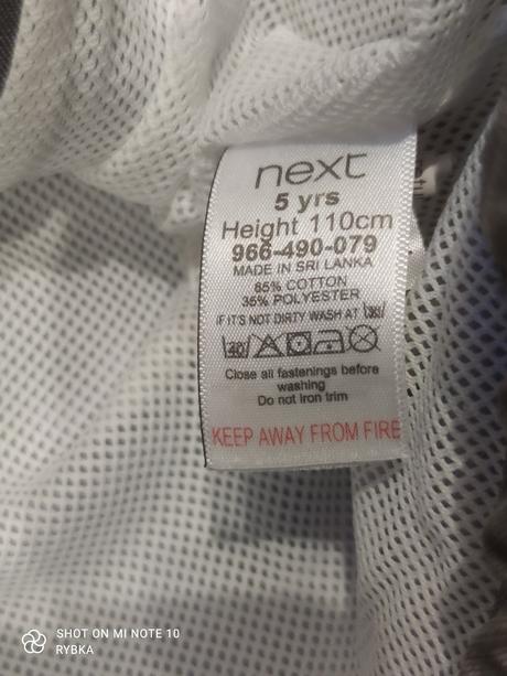 Prechodná bunda vodeodolna, next,110