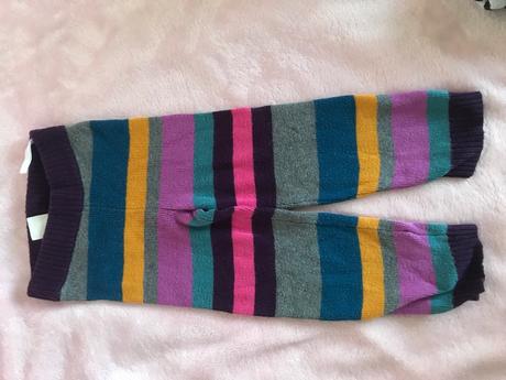 Teplé pletené legíny, h&m,86