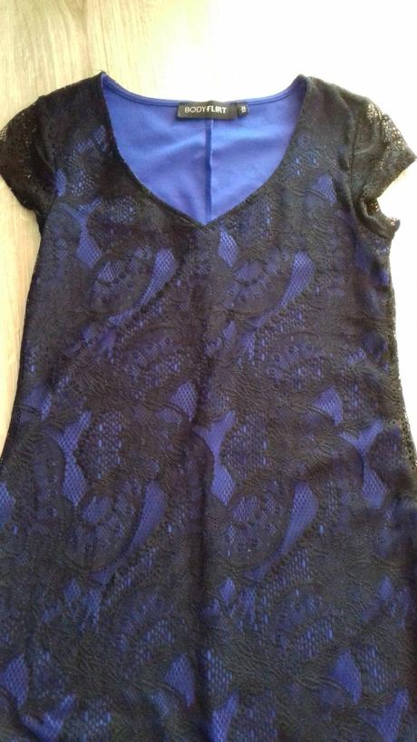 Šaty s čipkou, bonprix,s