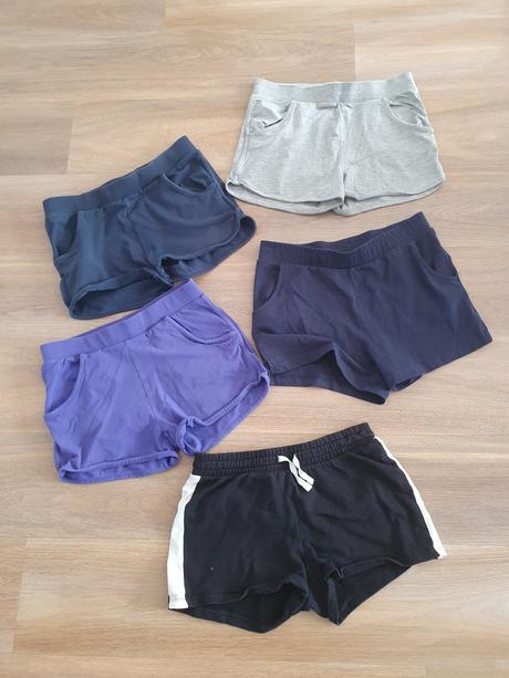 5ks teplákové šortky pepperts a h&m, pepperts,146
