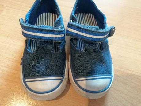 Modré plátenky, mothercare,21