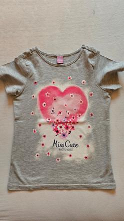 Predám dievčenské tričko s aplikáciou zn. f&f, f&f,110