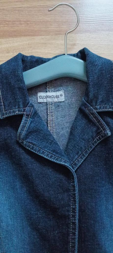 Dámske riflové sako, clockhouse,m