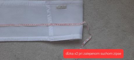Priedusny mantinel breathable baby, 