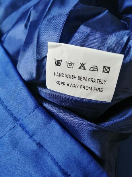 Modré šaty heaven, v36-38,kráľovská modrá, m