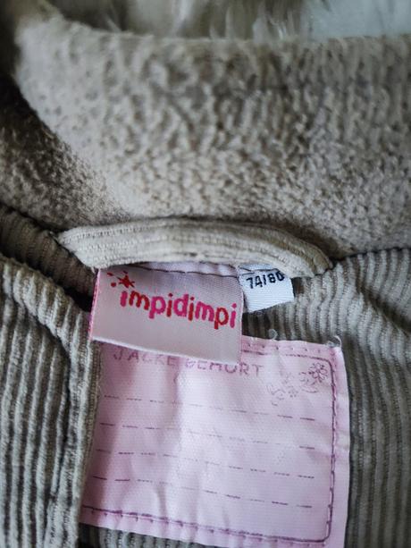 Teplý menčestrový kabátik, impidimpi,74