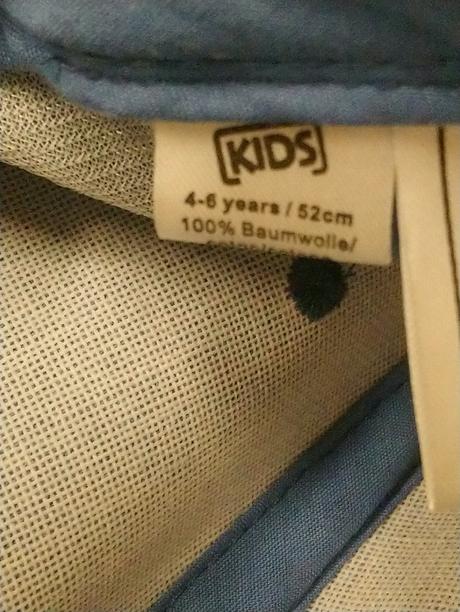 Dievčenská modrá šiltovka č. 503, kids, 4-6r, 52, kids