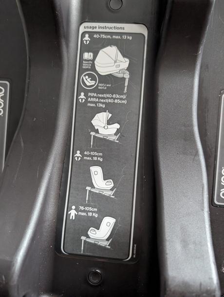 Nuna todl next 40-105 cm caviar detská autosedačka, nuna