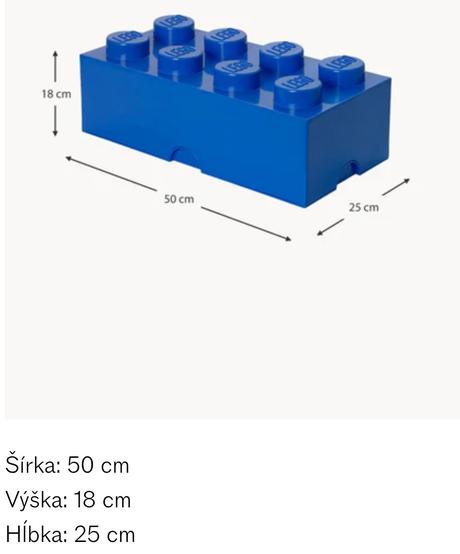 Originál lego box, 