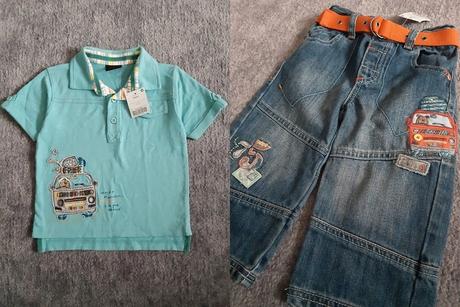 Next chlapčenský komplet tyrkysový autobus, next,74