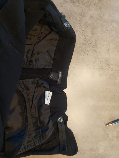 Tehotenske nohavice, h&m,l