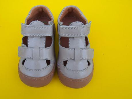 Detske kožené sandálky froddo ollie taupe, froddo,21 / 22