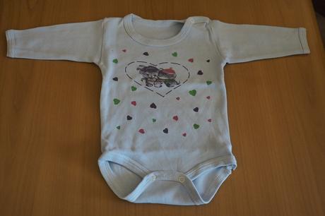 Dojčenské body s dlhým rukávom, 68