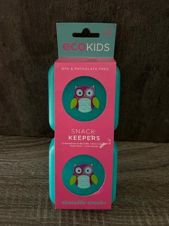 Crocodile creek - box na jedlo sovička 2ks,