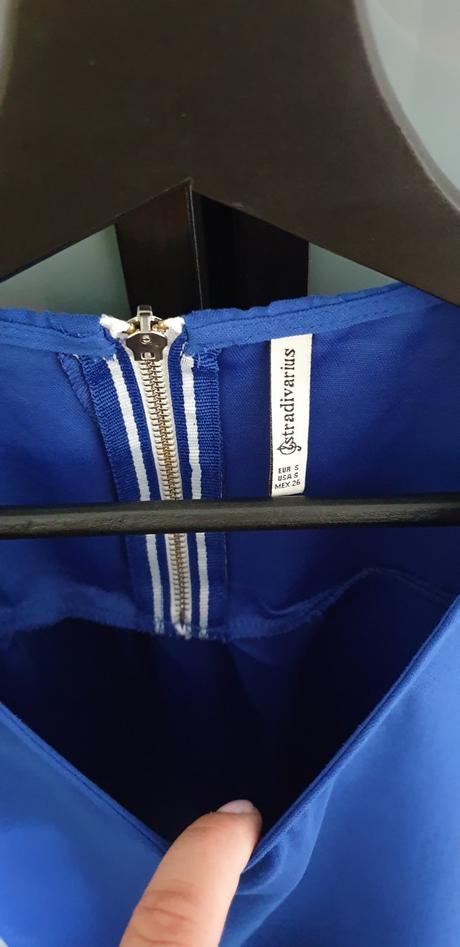 Modrá blúzka, stradivarius,s