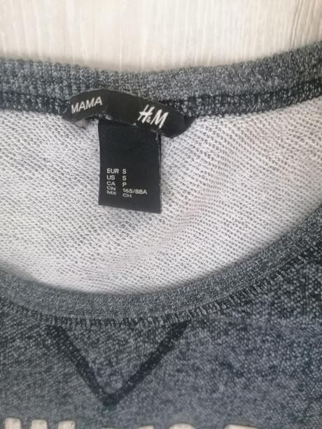 Tehotenská mikina, h&m,s