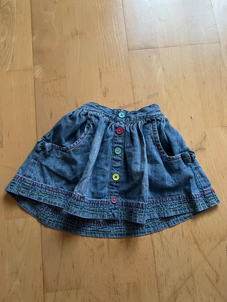 Riflova dzinsova denim sukna suknicka, dopodopo,68