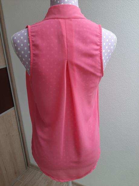 Elegantná ružová blúzka, s