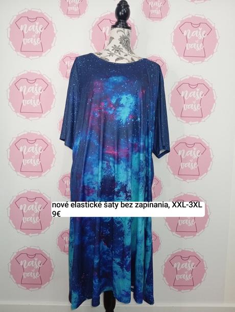 Elastické šaty, xxl