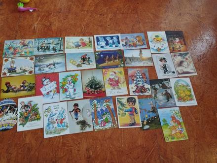 Retro kreslené pohladnice, 