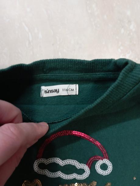 Vianočná mikina, sinsay,110