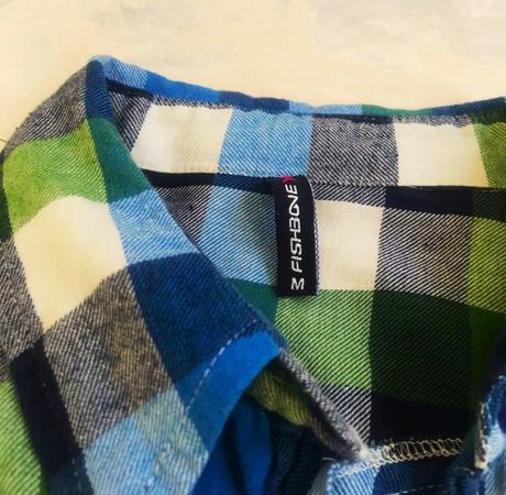 Flanelová košeľa, fishbone,m