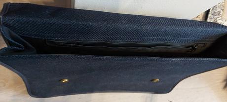 Modrá pánska taška 40 x 30 cm, 