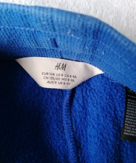 Dvoje tepláky, h&m,134