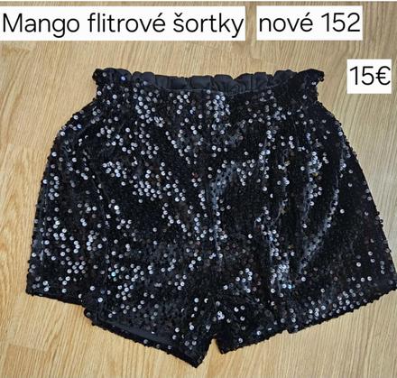 Nové mango trendy šortky 146/152, mango,146 / 152