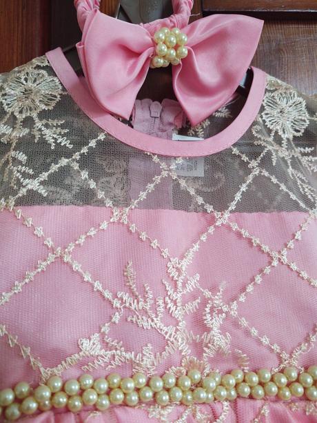 Detské čipové šaty, 74 / 80