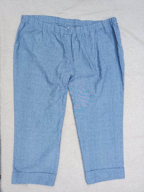 Isolde roth dámske letné ľanové nohavice, 54