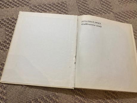 Stará kniha gulliverove cesty jonathan swift 1981,