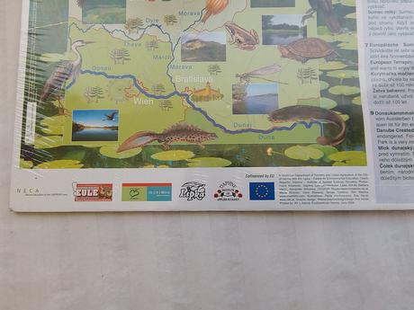 Zberateľ, puzzle neca 2006, dunajské luhy, v fólii, 