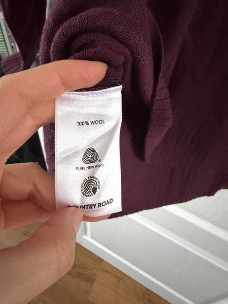 Gaštanový vlnený sveter, m