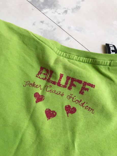 Tričko s drobnými kamienkami/očkami, m