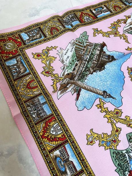 Jemná šatka na krk, l