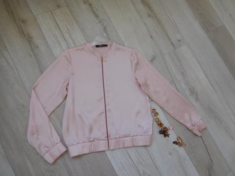 Saténová ležerná mikinka-trikot-34/36v gina, gina,36