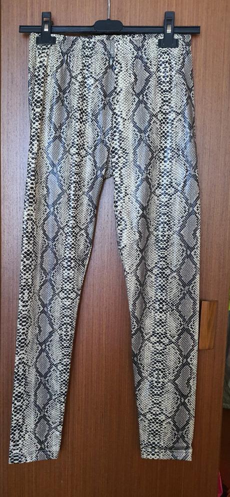 Legíny s hadím vzorom, s