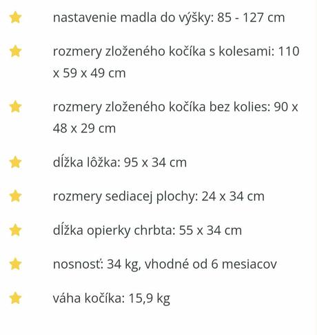 Tfk športový kočík s ručnou brzdou, tfk,tfk sport