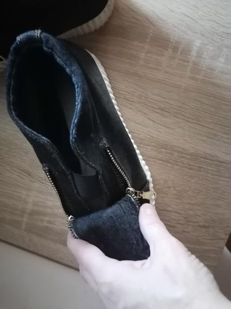 Čierne plátenky - letné papuče - tenisky 38, 38