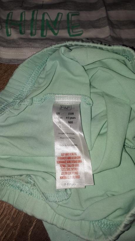 Letné pyžamo ff, f&f,104