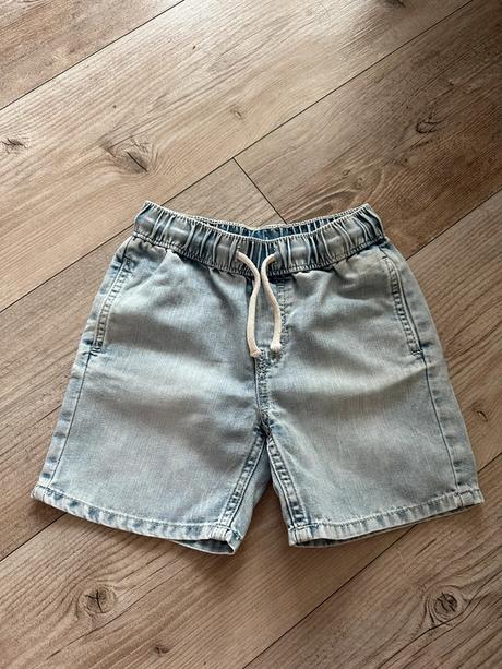 Detské riflove kraťasy, h&m,98