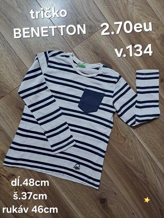 Tričko benetton, benetton,134