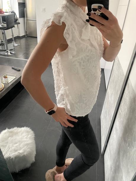 Vzorovana letná bluzka, zara,xs