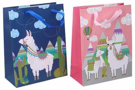 Darčeková taška lama 23x18x9cm, 