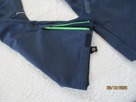 Sofshell lyžiarske nohavice, trollkids,176