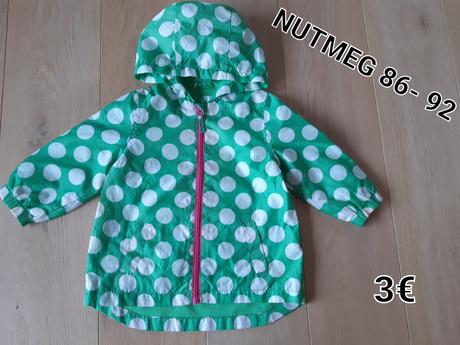 Vetrovka do dažďa, nutmeg,86