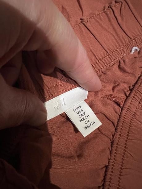 Široké nohavice, h&m,s