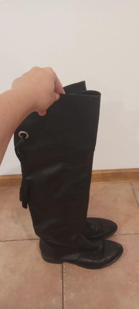 Kožené čižmy italy, 38