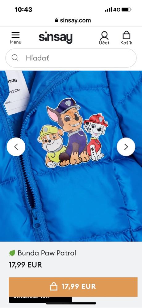 Zimná budna, sinsay,110